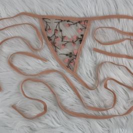 Tie side Salmon Thongs