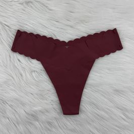 Scalopped Rouge Thongs