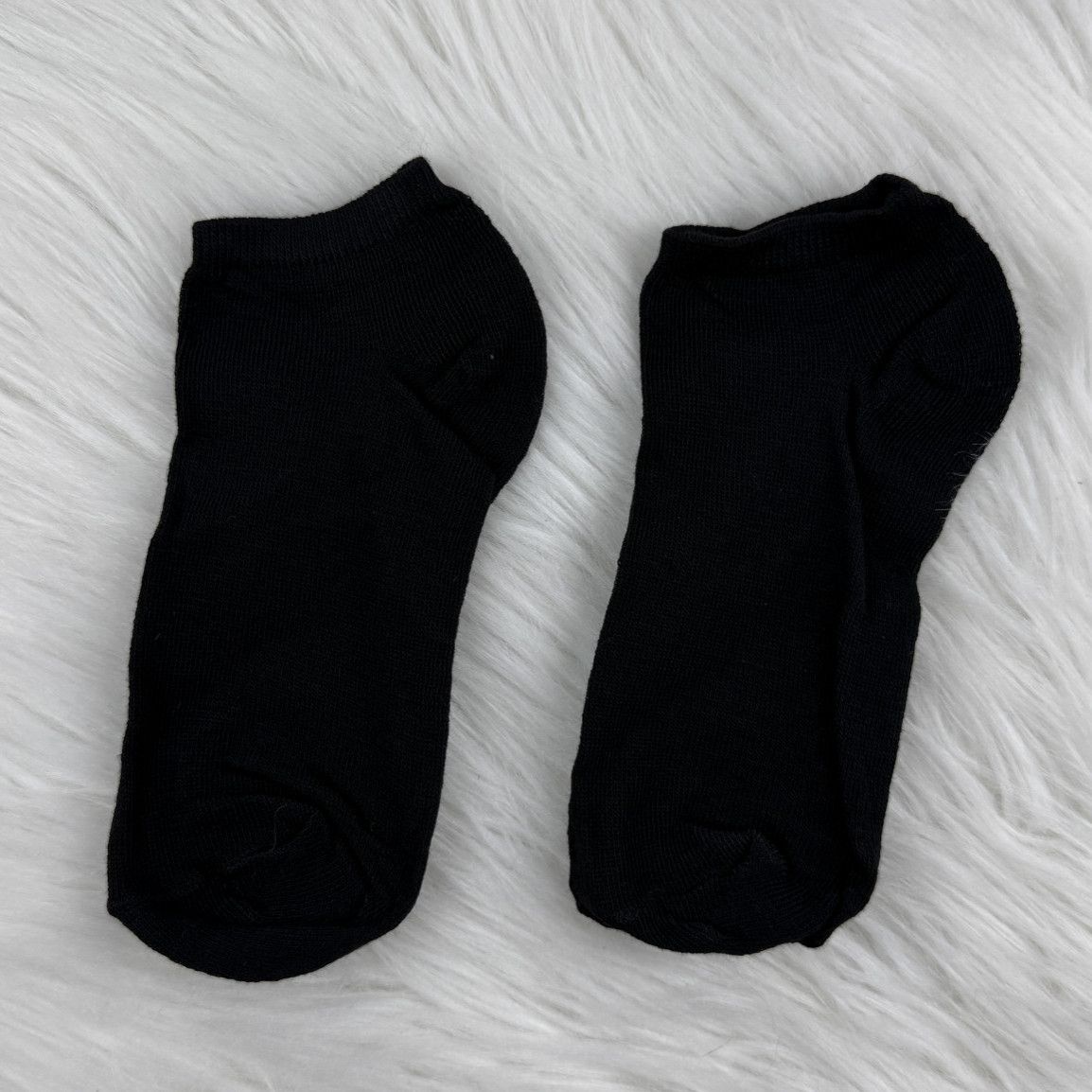 Black Ankle Socks