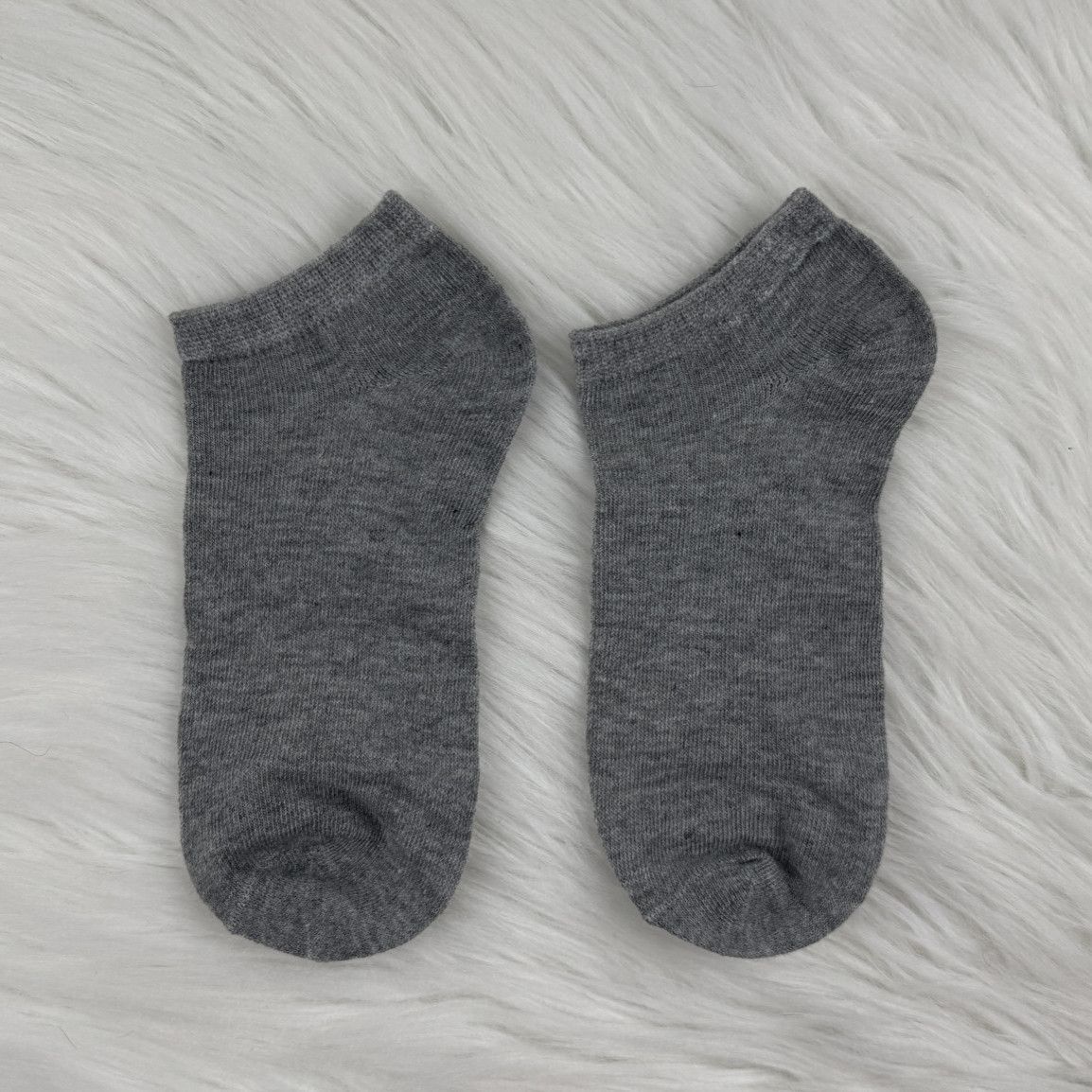 Grey Ankle Socks