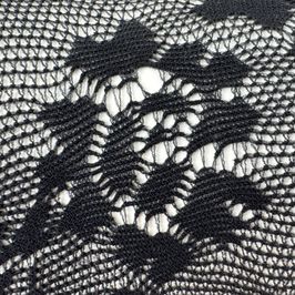 Fishnet Tights with Roses