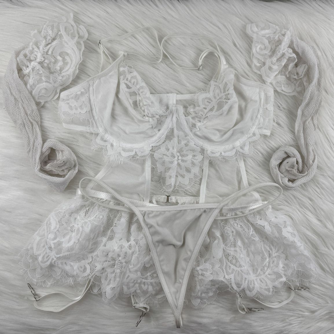 White Body with Skirt
