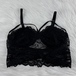 Lacy Black Bra