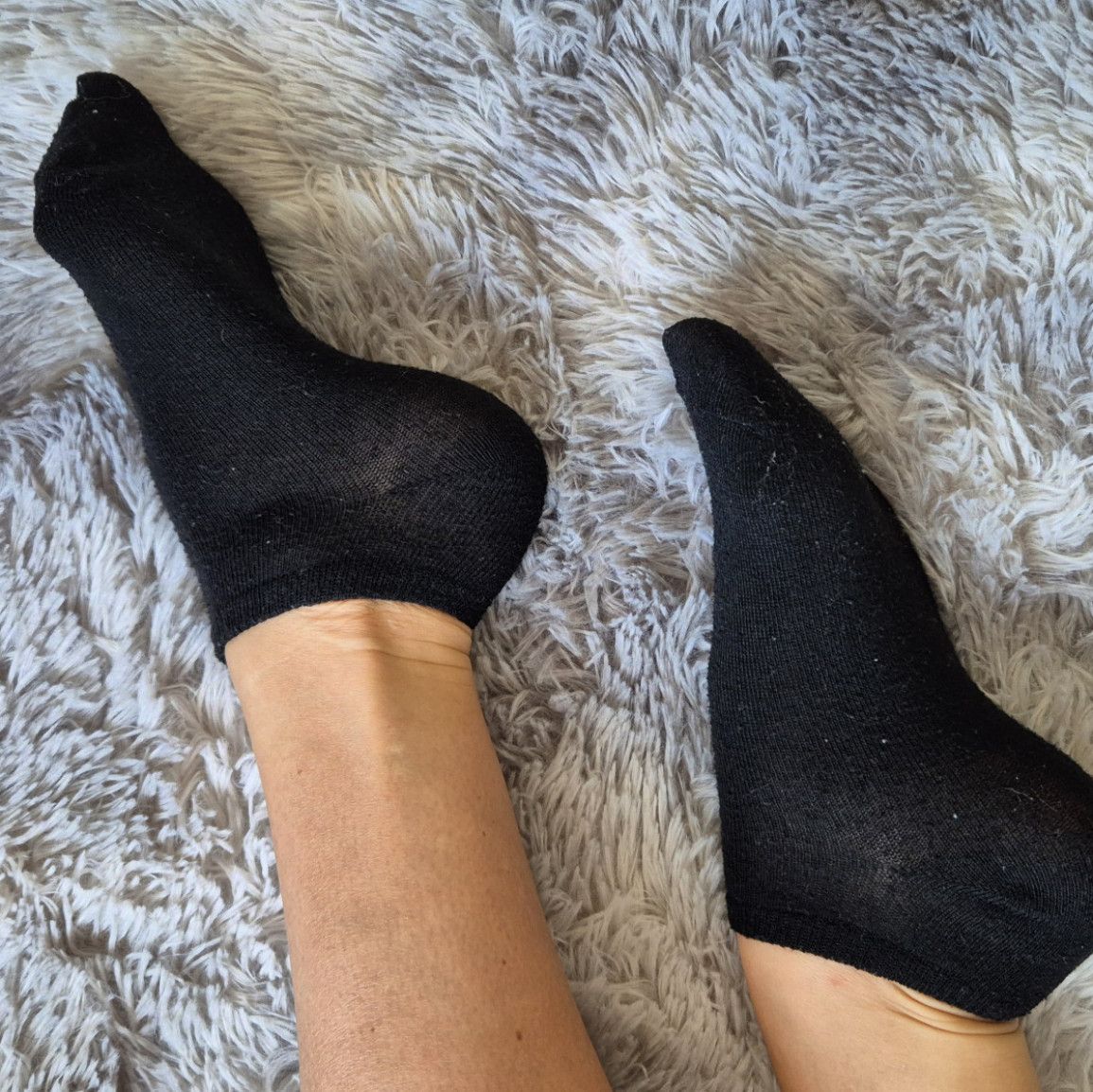 Black Ankle Socks