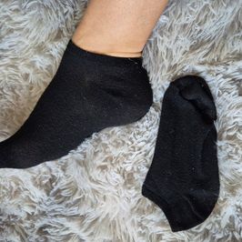 Black Ankle Socks