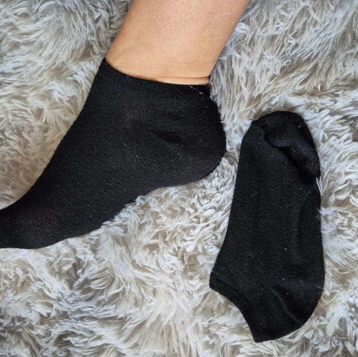 Black Ankle Socks