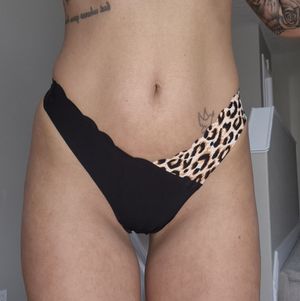 Block Print Panty Thongs