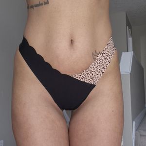 Block Print Panty Thongs