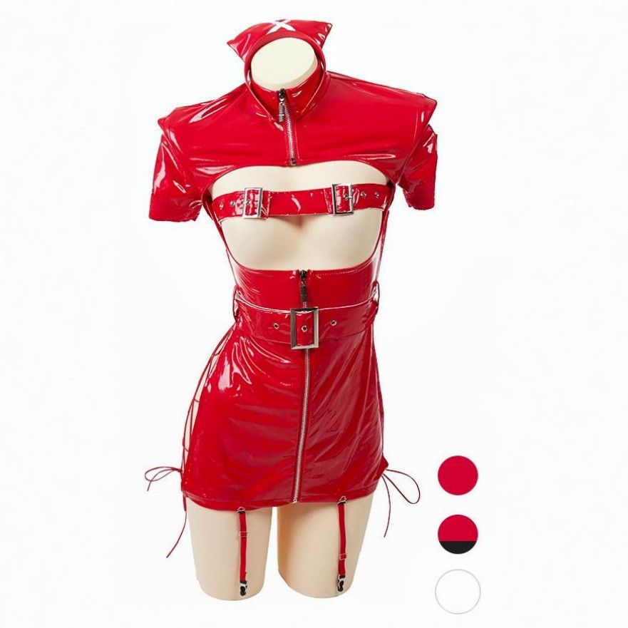 Sexy shiny nurse custom vid