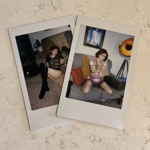 Custom Autographed Polaroid