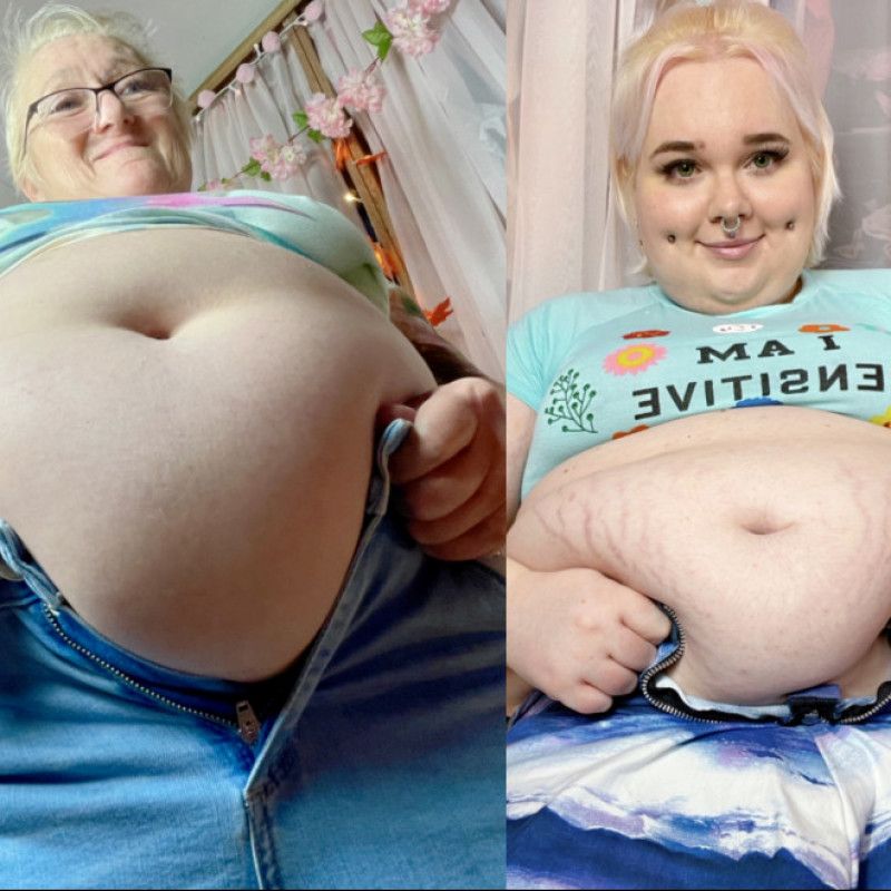 Outgrown clothing step-mom and step-daughter