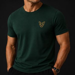 Jaguar Skull TShirt Green