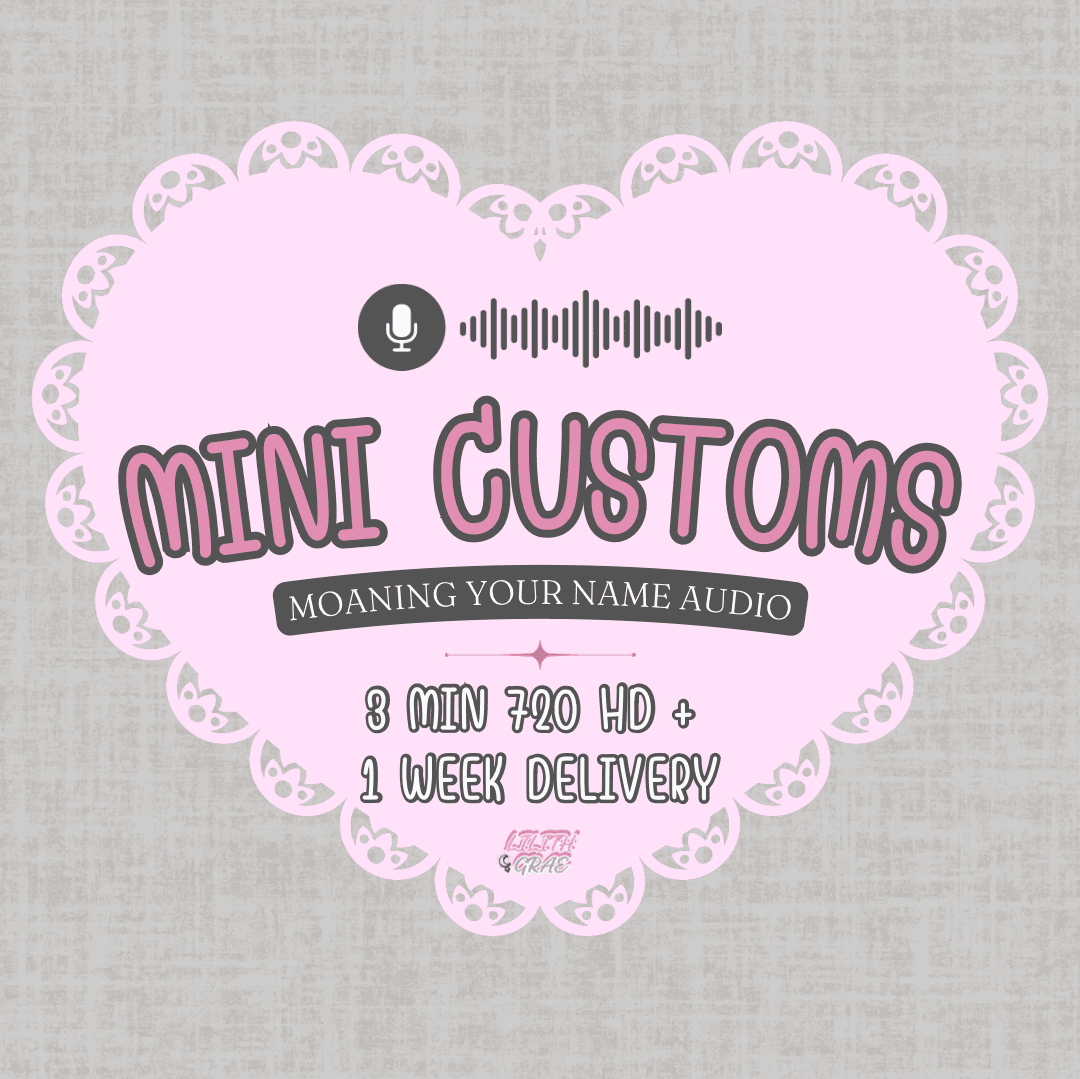 Mini Audio Custom 3 Min 720 HD Moaning Your Name