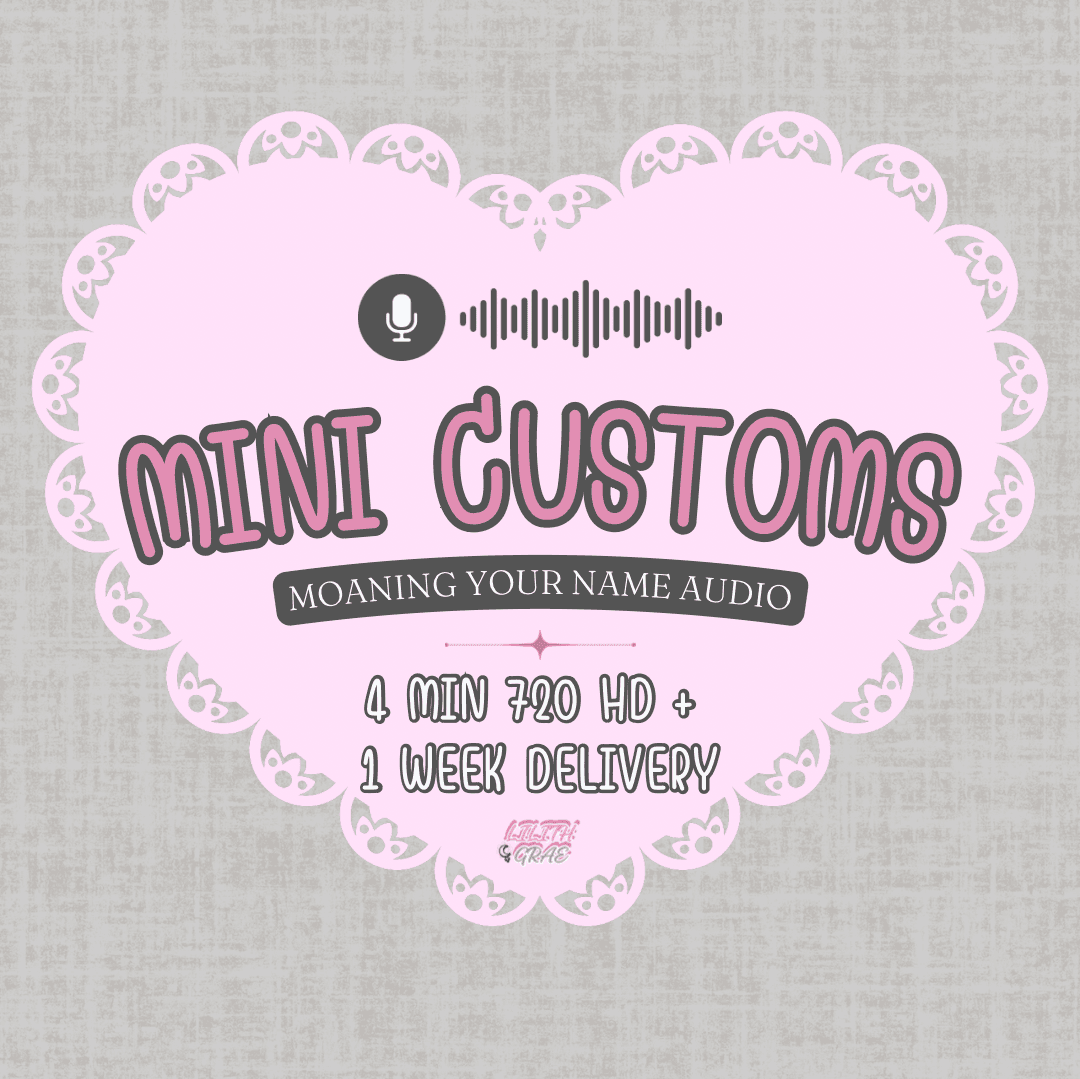Mini Audio Custom 4 Min 720 HD Moaning Your Name