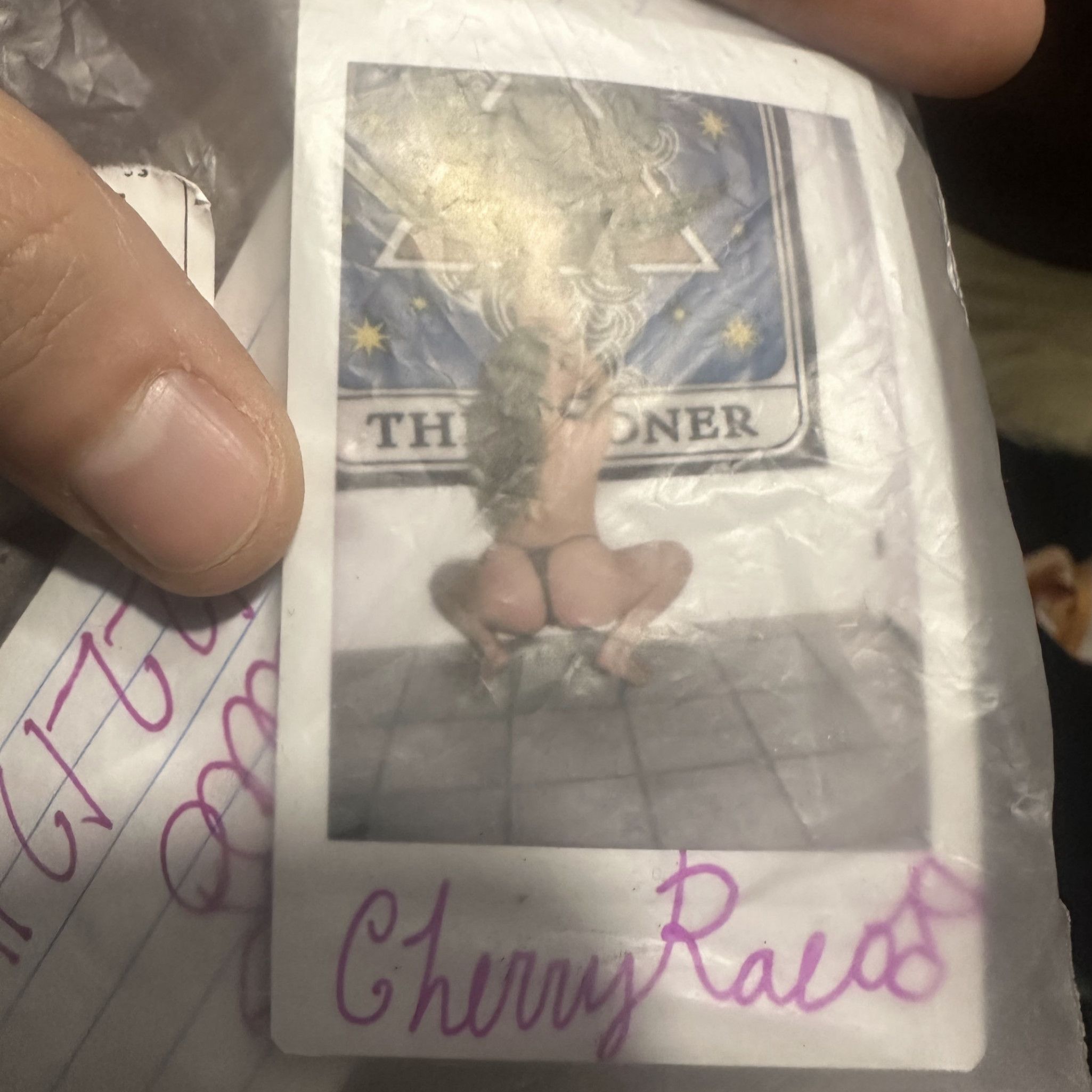 Brown Thong Slut Sunrae_Fae Polaroid
