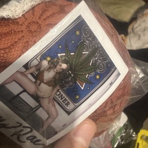 Copper Brown  Bra  and  Floral Panty Polaroid Bundle
