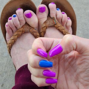 Mani Pedi Color Of Your Choice