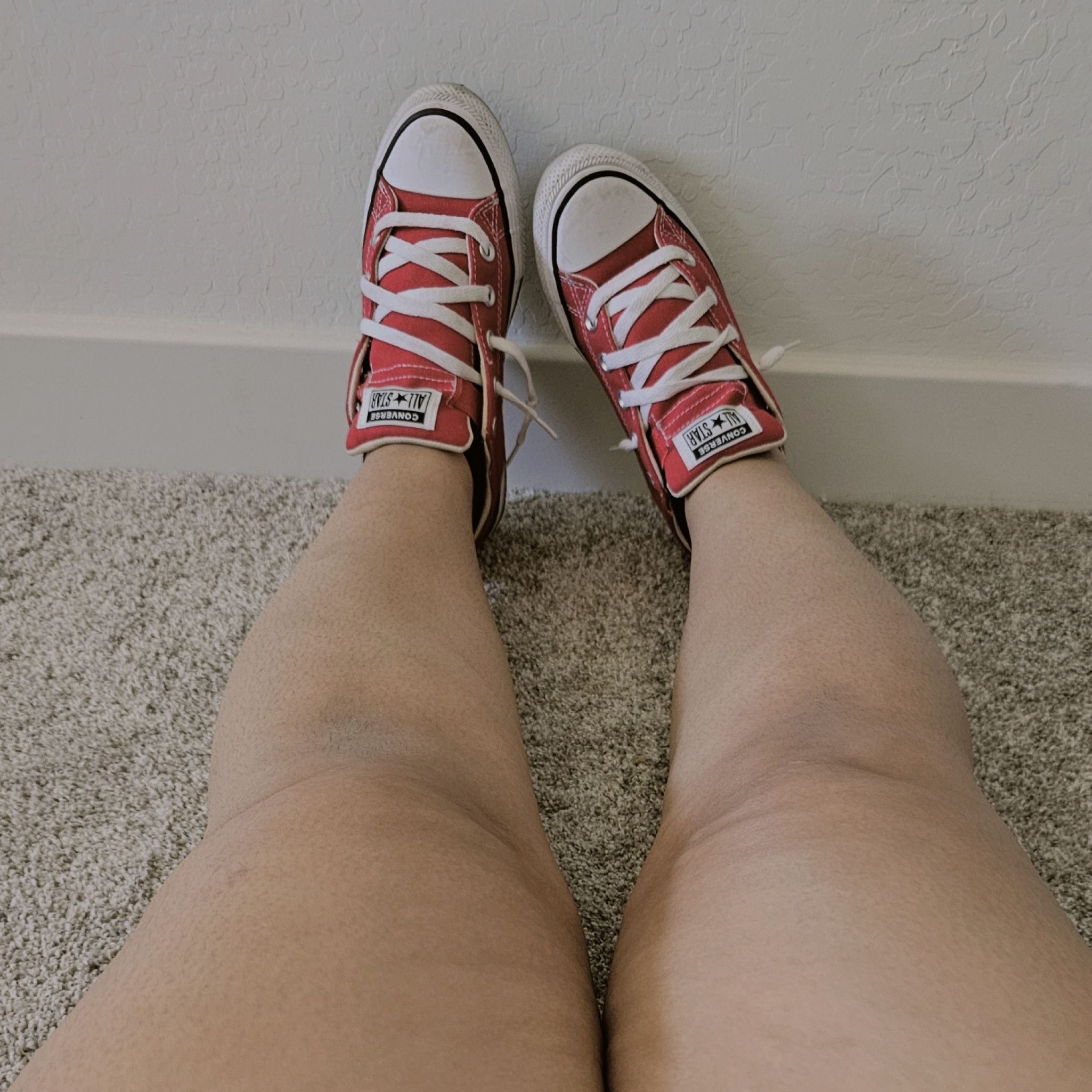 Red converse