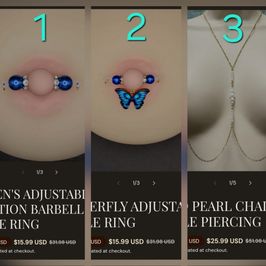 Nipple jewelry