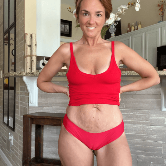 Red satin fullbacks