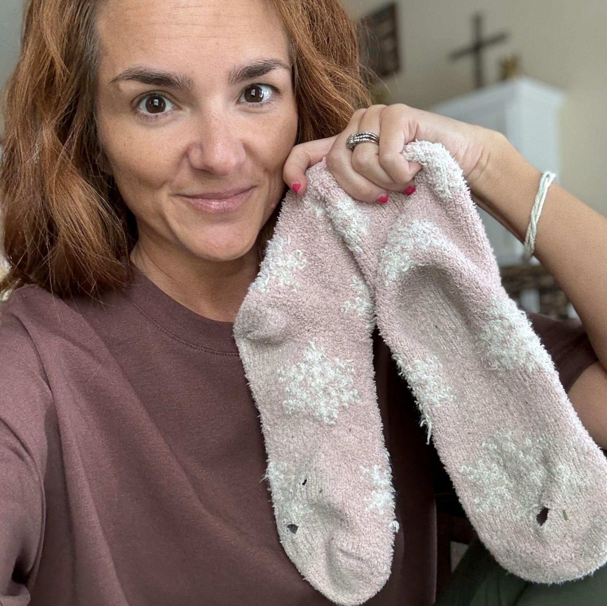 Fuzzy socks