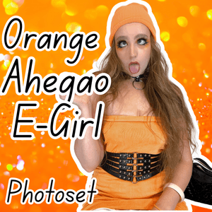 Orange Ahegao Egirl VIP Photoset