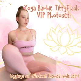Yoga Barbie TittyFlash VIP Photoset