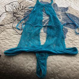 Teal lingerie piece