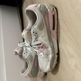 Pink and gray Nike Air Max Sneakers