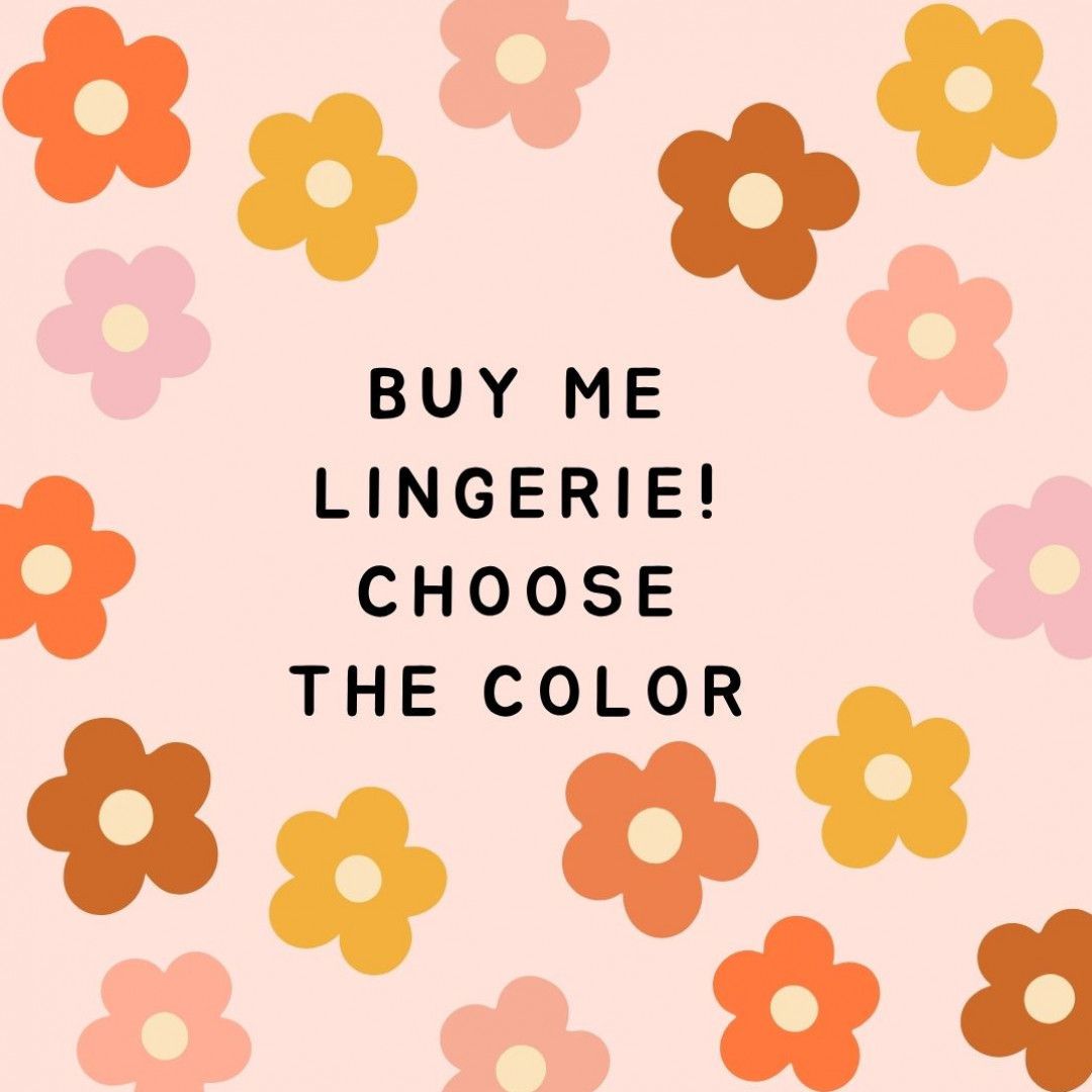 Buy my sexy lingerie