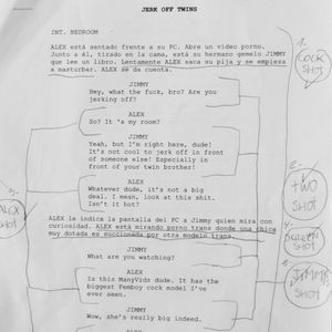 Jerkoff Stepbros Original Shooting Script