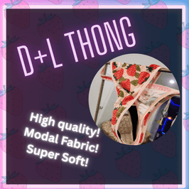 High quality thong