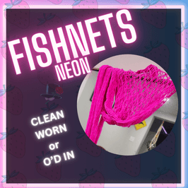 Neon fishnets