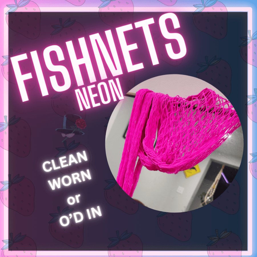 Neon fishnets
