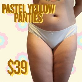 Pastel Yellow Full Panties
