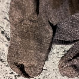 2 Day Old Worn Knee High Gym Socks