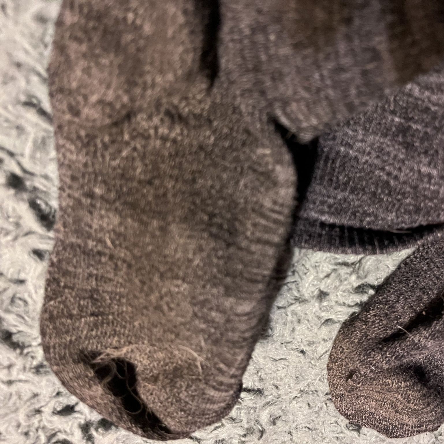 2 Day Old Worn Knee High Gym Socks