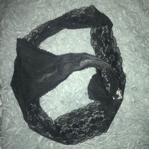 Well Worn Black Thong