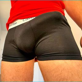Getragene Boxershorts