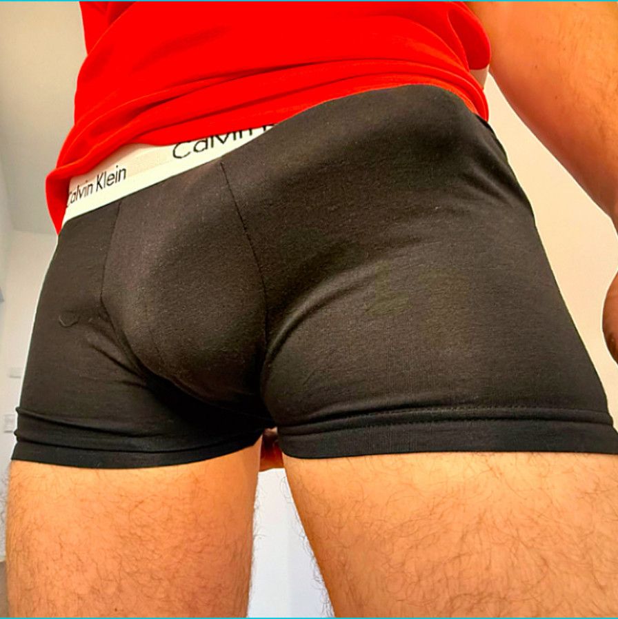 Getragene Boxershorts