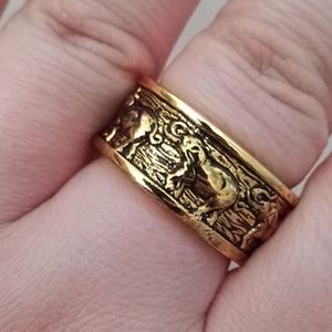 ring with elephants