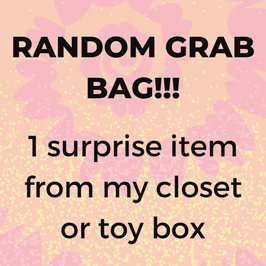 GRAB BAG!! you get what you get clothing or toys