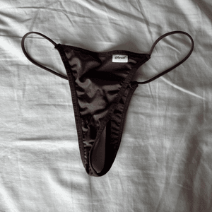 lil brown thong