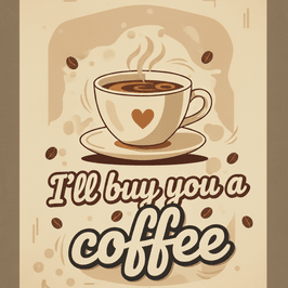 I will buy you a coffee