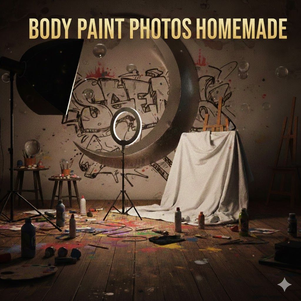 30 Photos body paint home made