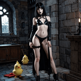 Goth Submissive Evie Gifs