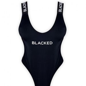 Blacked One Piece Swimsuit
