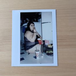 Plump Portillos Wood Polaroid