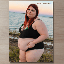 Vintage Beachy BBW Wood 5x7 Print