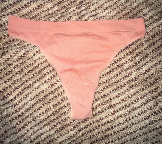 Basic Orange Thong